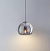 Simple personality glass restaurant chandelier