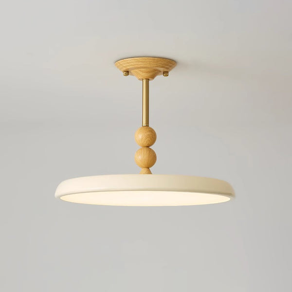Plafonnier de chambre de style médiéval de style crème
