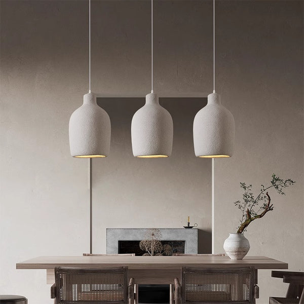 Lustre de style japonais wabi-sabi