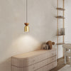 All copper bedroom bedside chandelier