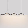 Creative minimalist wave restaurant chandelier