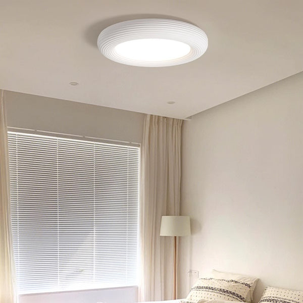 Plafonnier de chambre en résine de style crème