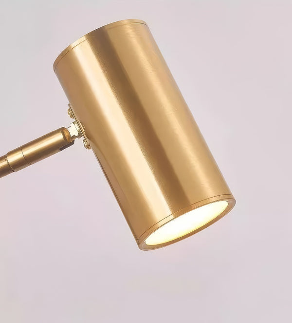 Lampe murale rotative pliable à long mât nordique