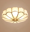 American all-copper LED ceiling light
