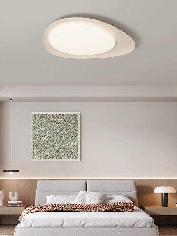 Plafonnier créatif en galets pour chambre à coucher et couloir