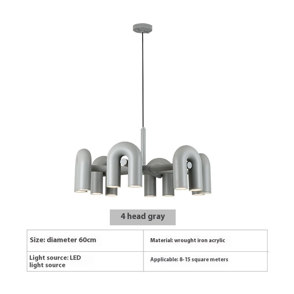 Creative U-shaped chandelier