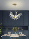 Creative personality butterfly led restaurant bar chandelier