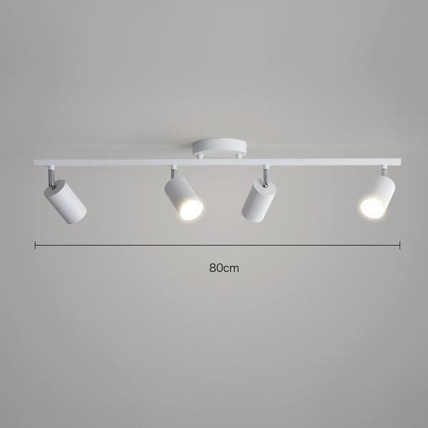 Modern simple long strip living room ceiling lamp