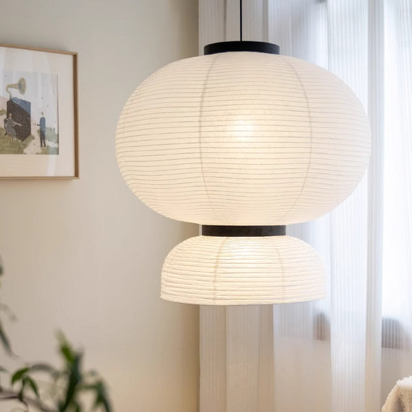 Japanese style rice paper bedroom restaurant bar chandelier