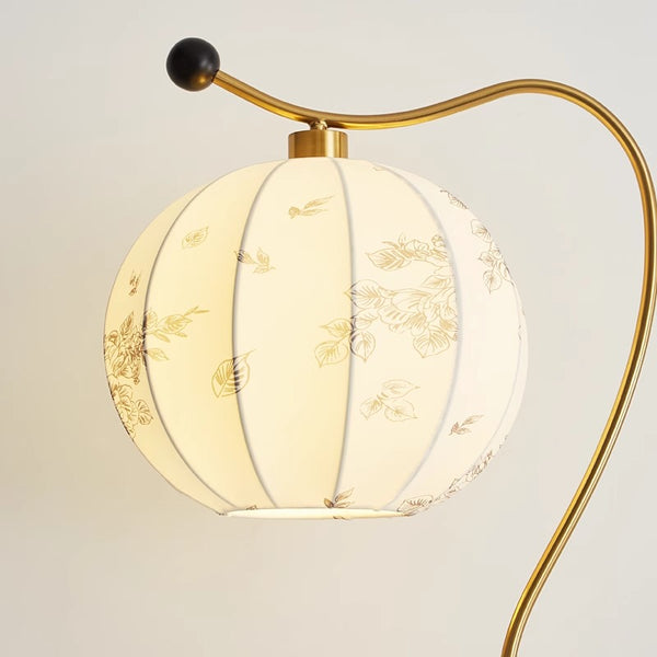 Lampadaire de chambre en bois massif de style médiéval