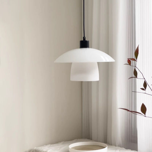 Creative glass flying saucer restaurant bar chandelier