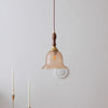 Retro tea-colored glass dining room bedroom chandelier