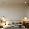 French cream style bedroom bedside chandelier