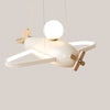 Lustre avion de style crème pour chambre d'enfant