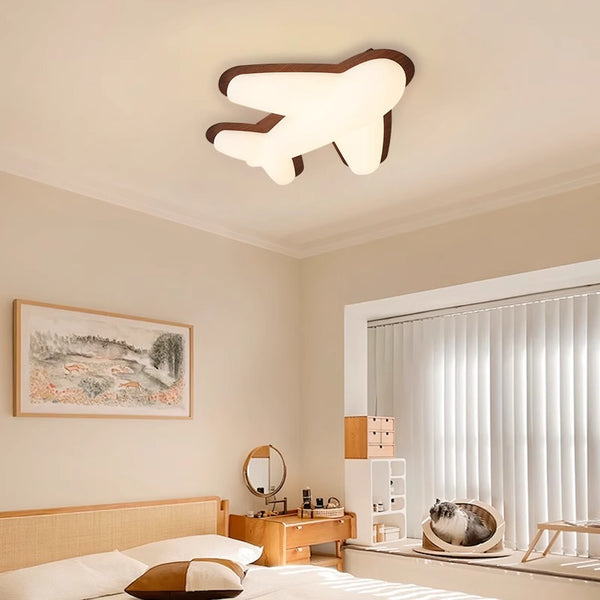 Cream Style Aircraft Ceiling Lamp