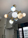 Lustre créatif nordique planète