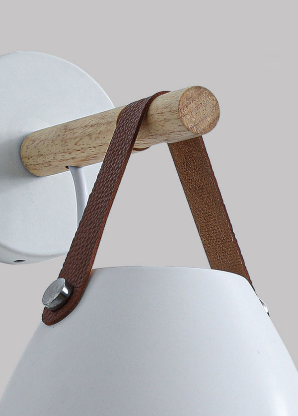 Lampe murale simple de chevet de chambre à coucher