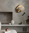 Wabi-sabi style wall lamp