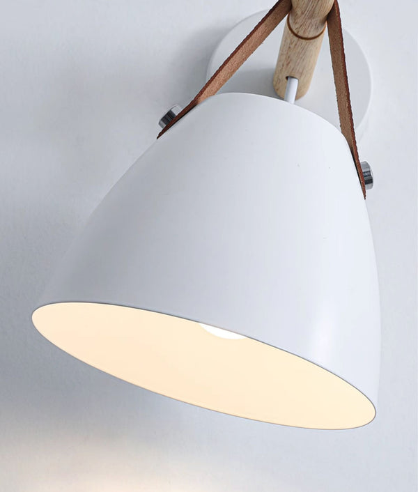 Lampe murale simple de chevet de chambre à coucher