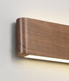 Walnut LED Wall Light