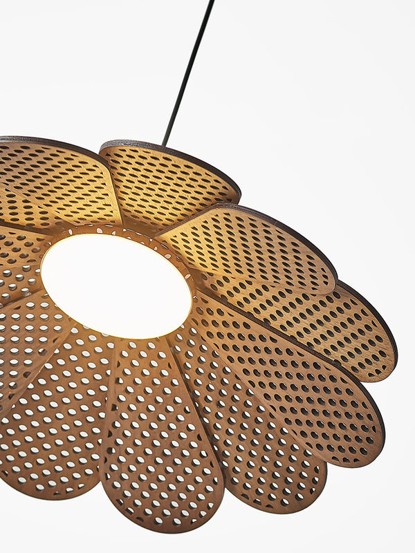 Bamboo Petal Chandelier