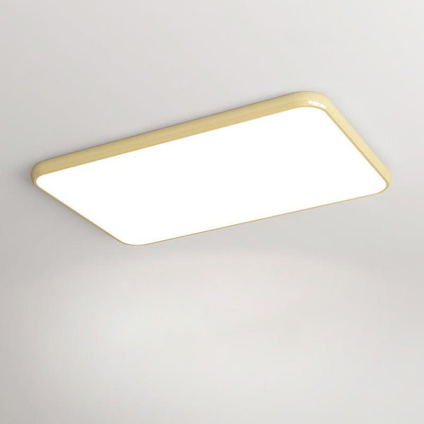 Schlichte LED-Deckenleuchte fürs Schlafzimmer