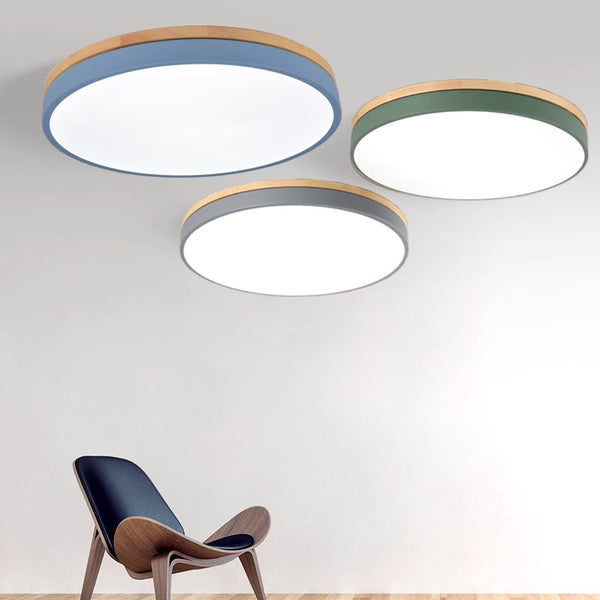 LED-Deckenleuchte Macaron für Schlafzimmer