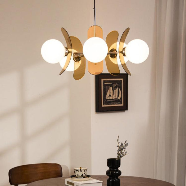 Creative magic beans chandelier
