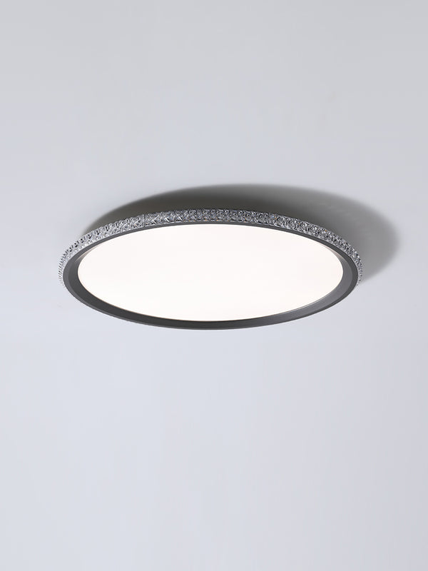 French crystal ceiling lamp