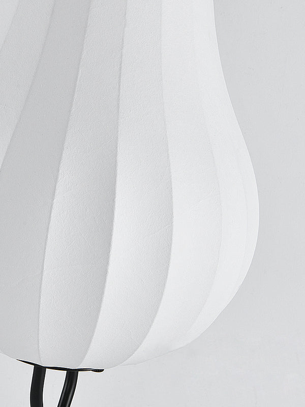 Cream style pear floor lamp