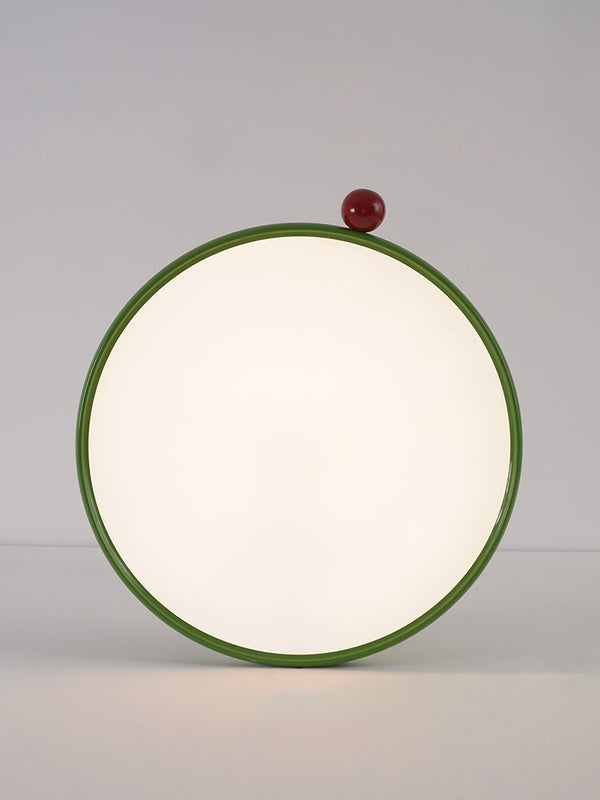 Cream style small milk bean ceiling lamp