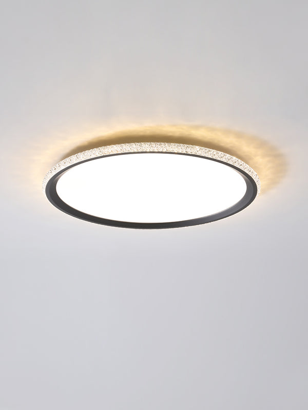 French crystal ceiling lamp