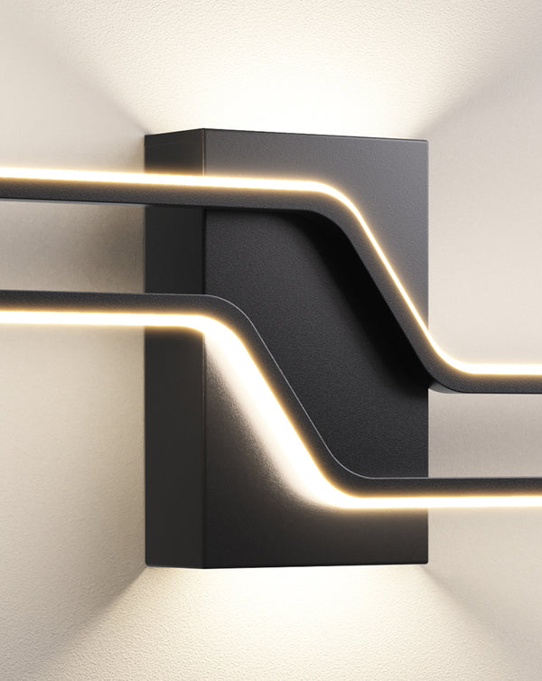 Bande lumineuse murale moderne