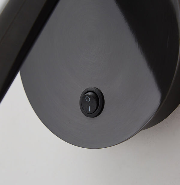 Lampe de chevet murale rotative tout en cuivre