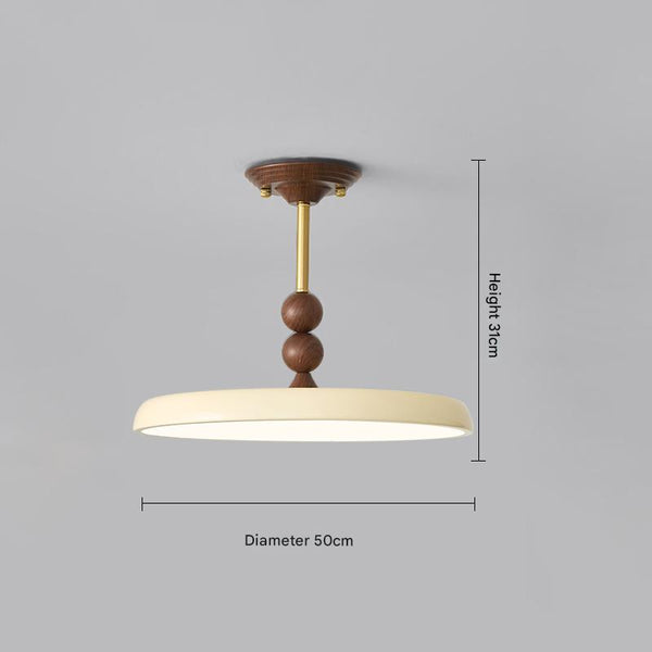 Plafonnier de chambre de style médiéval de style crème