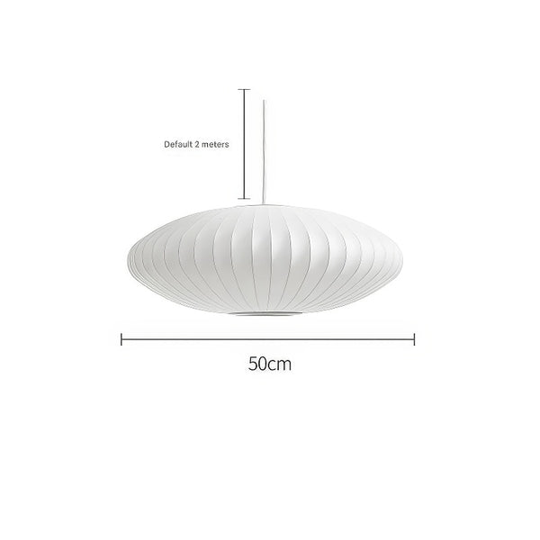 Japanese style silk restaurant chandelier