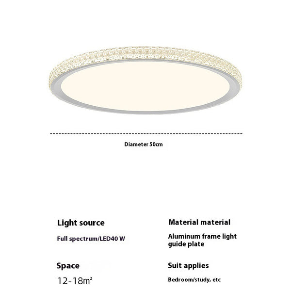 French crystal ceiling lamp