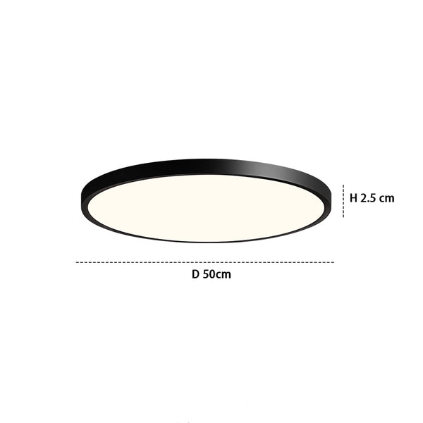 Minimalist ultra-thin LED ceiling light