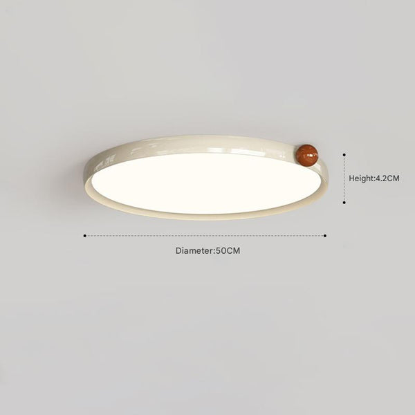 Cream style led bedroom ceiling light
