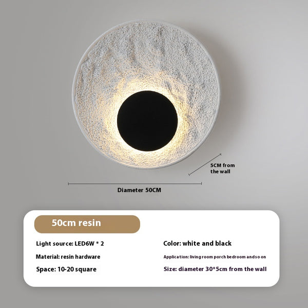 Mond Wandlampe
