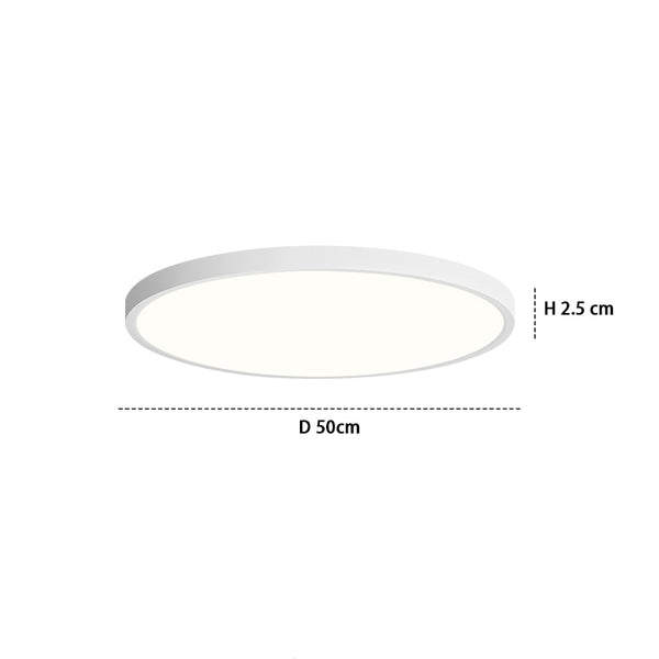 Minimalist ultra-thin LED ceiling light