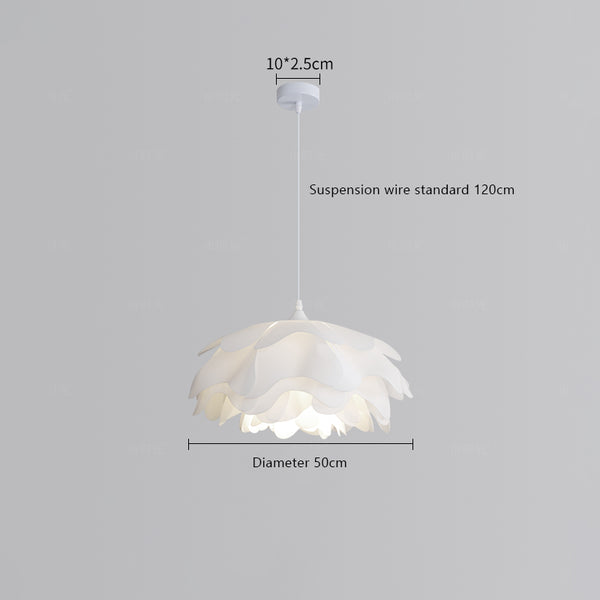 French creative flower chandelier