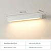 Nordic creative long strip LED outdoor wall light