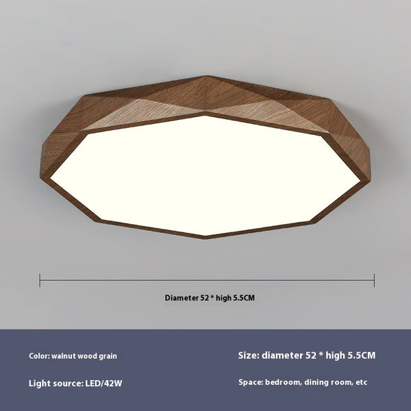 Simple geometric ceiling lamp