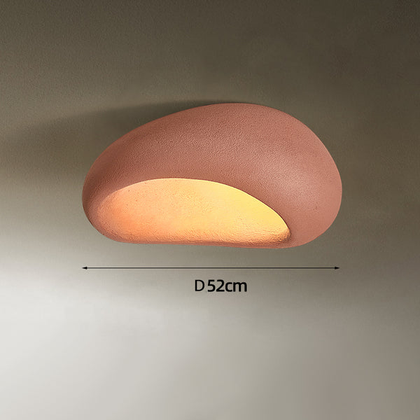 Deckenlampe für Schlafzimmer im japanischen Wabi-Sabi-Stil