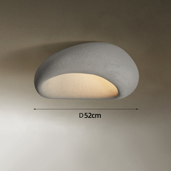 Deckenlampe für Schlafzimmer im japanischen Wabi-Sabi-Stil