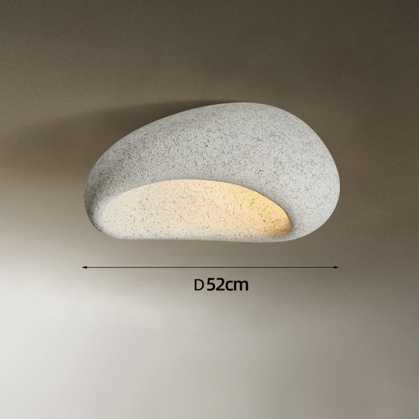 Deckenlampe für Schlafzimmer im japanischen Wabi-Sabi-Stil