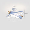Creative airplane children's room ceiling lamp