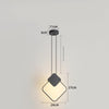Minimalist LED Line Bedroom Bedside Chandelier