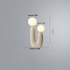 Nordic creative double head ball table lamp